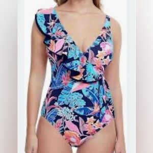 Gottex by profile floral one piece swimsuit